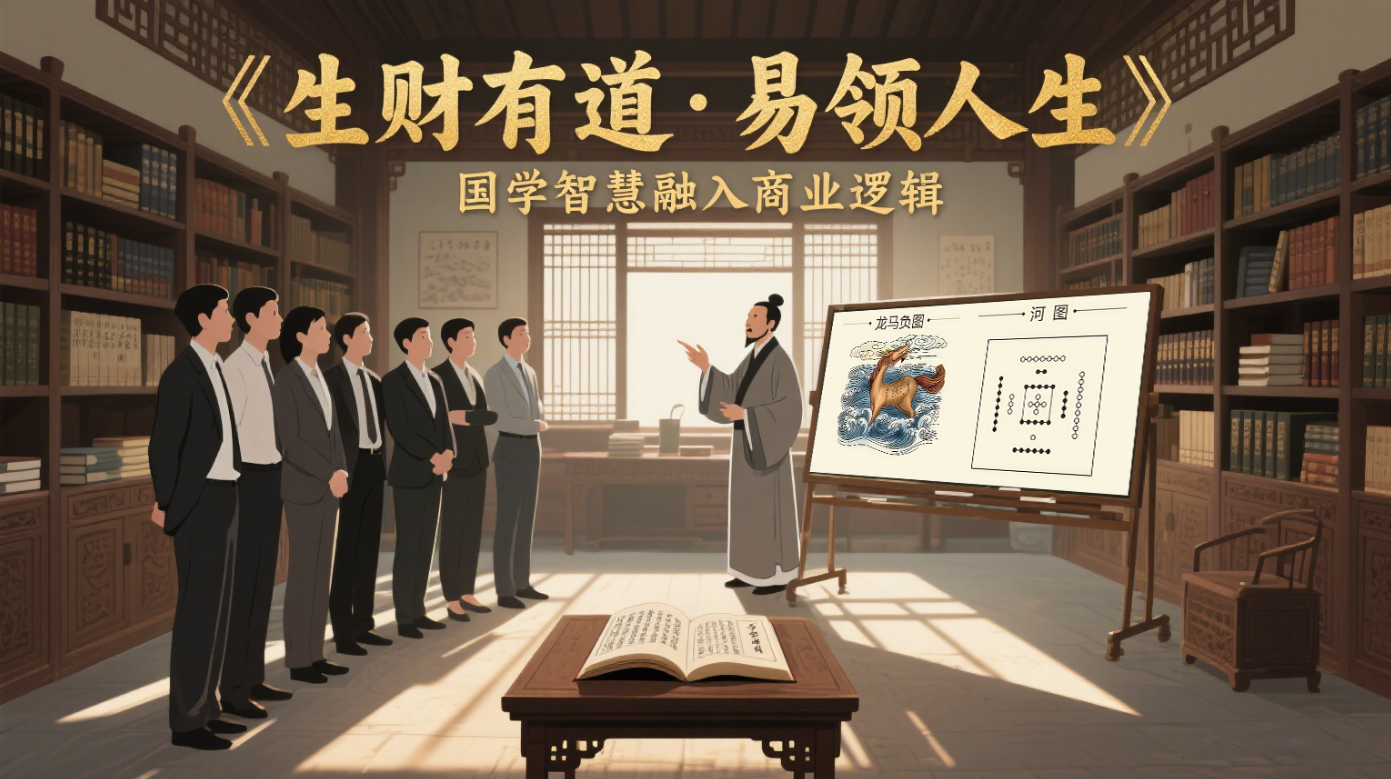 8月13-14日|《生财有道·易领人生》第317期 数易文化/姓名学/中华堪舆 共品国学韵味