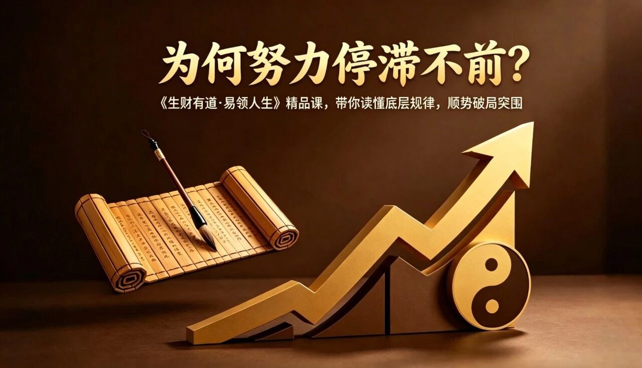 7月11-12日｜《生财有道·易领人生》348期 研习易学智慧,赋能生活与事业